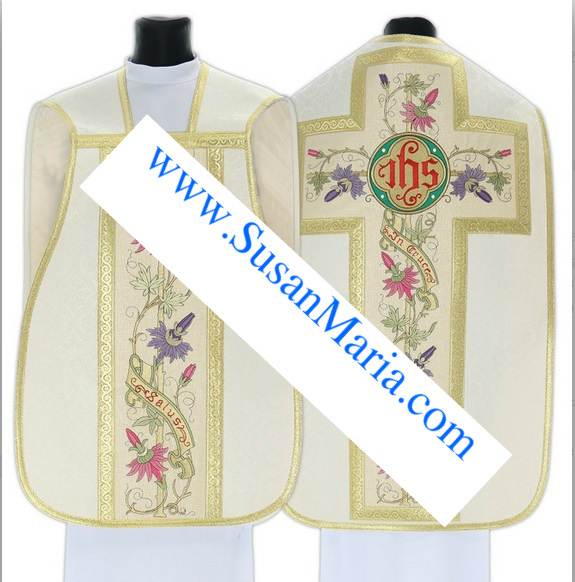 Embroidered Roman Vestment Design